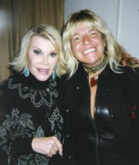 Joan Rivers and Robin Byrd